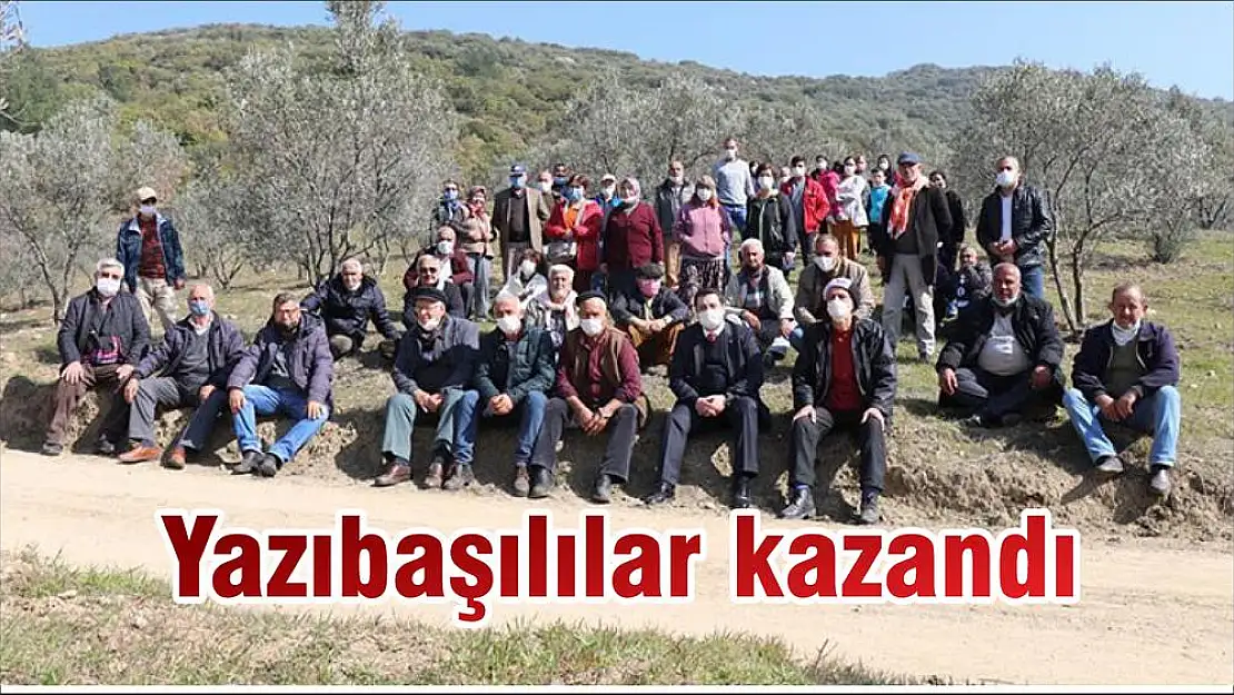 Yazıbaşılılar kazandı