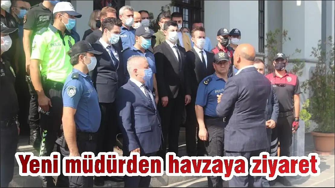 Yeni müdürden havzaya ziyaret