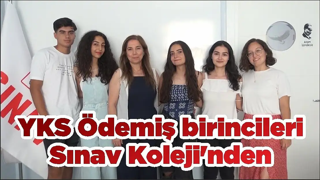 YKS Ödemiş birincileri Sınav Koleji'nden