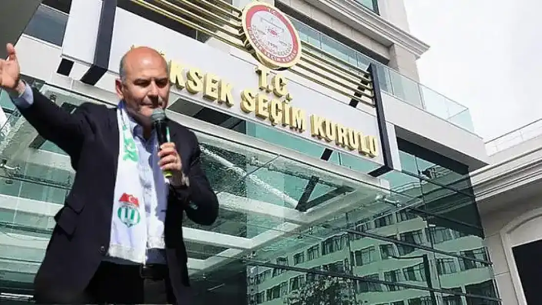 YSK’dan Süleyman Soylu’ya ret geldi