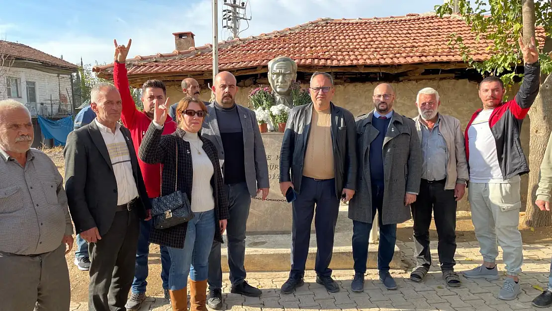 Zafer Partisi Ödemiş İlçe Başkanlığı, Atatürk Büstlerine Yapılan Saldırıları Kınadı