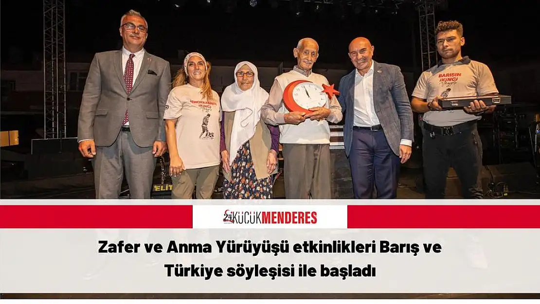 Zafer ve Anma Yürüyüşü etkinlikleri Barış ve Türkiye söyleşisi ile başladı