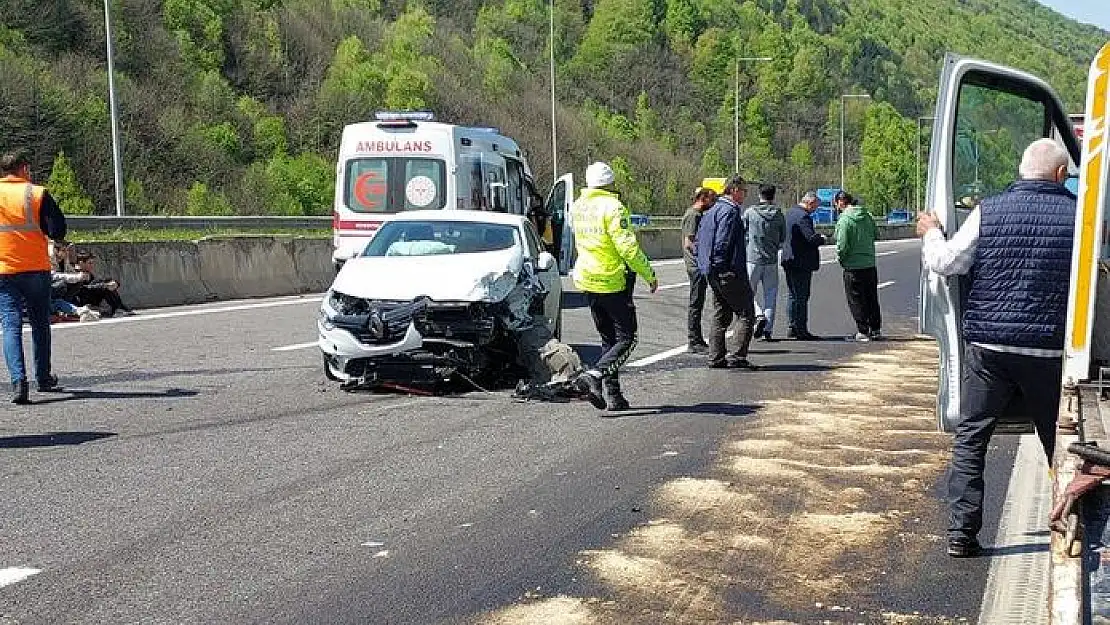 Zincirleme kaza yaşandı