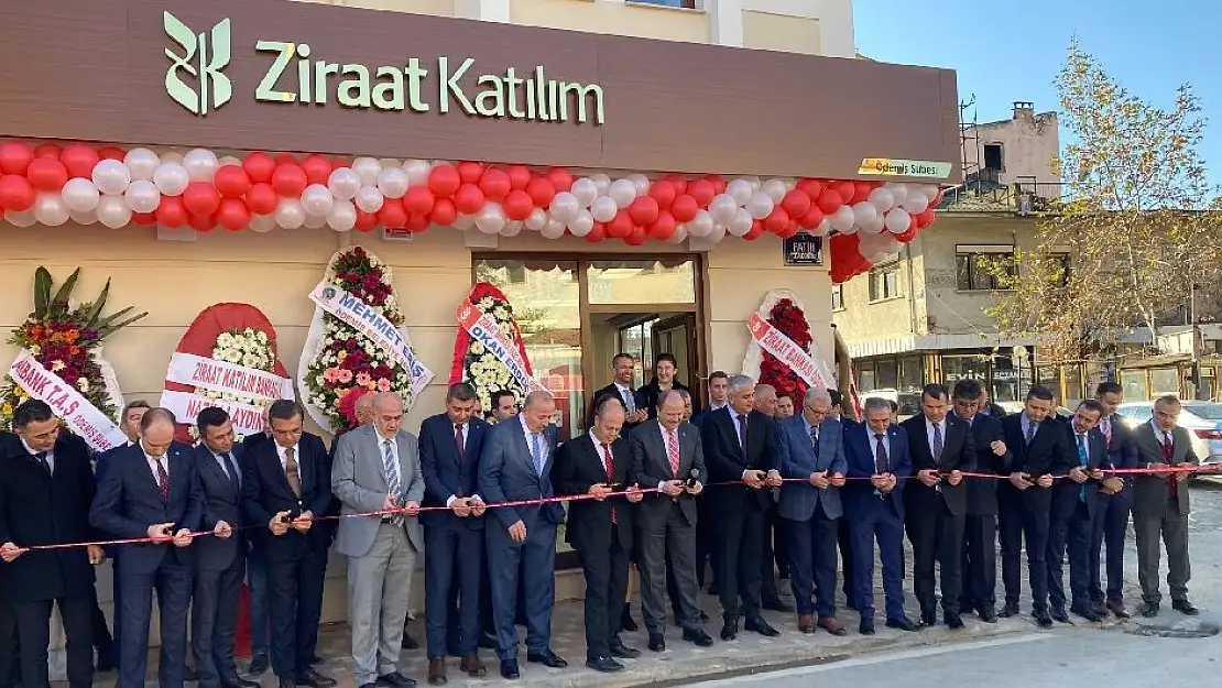 ZİRAAT KATILIM BANKASI ÖDEMİŞ ŞUBESİ HİZMETE BAŞLADI