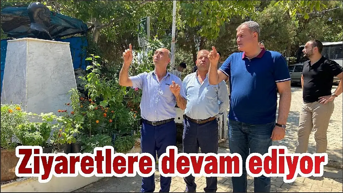 Ziyaretlere devam ediyor