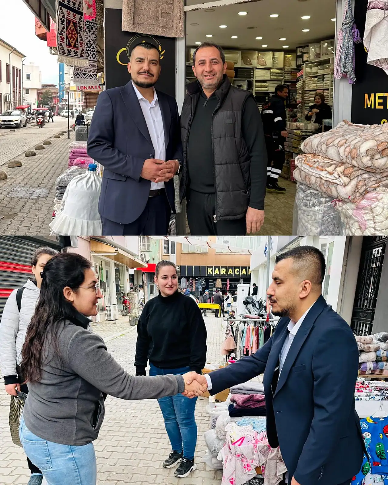 ÖDEMİŞ'TE TERZİLER KONUŞUYOR, KARACAN NOT ALIYOR