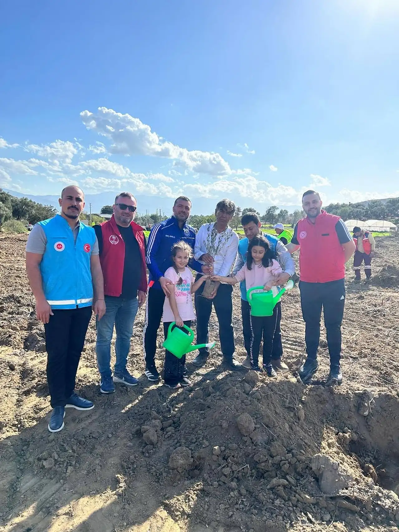 Ödemiş Gençlik Merkezi, Yangın Bölgesinde Fidan Dikti