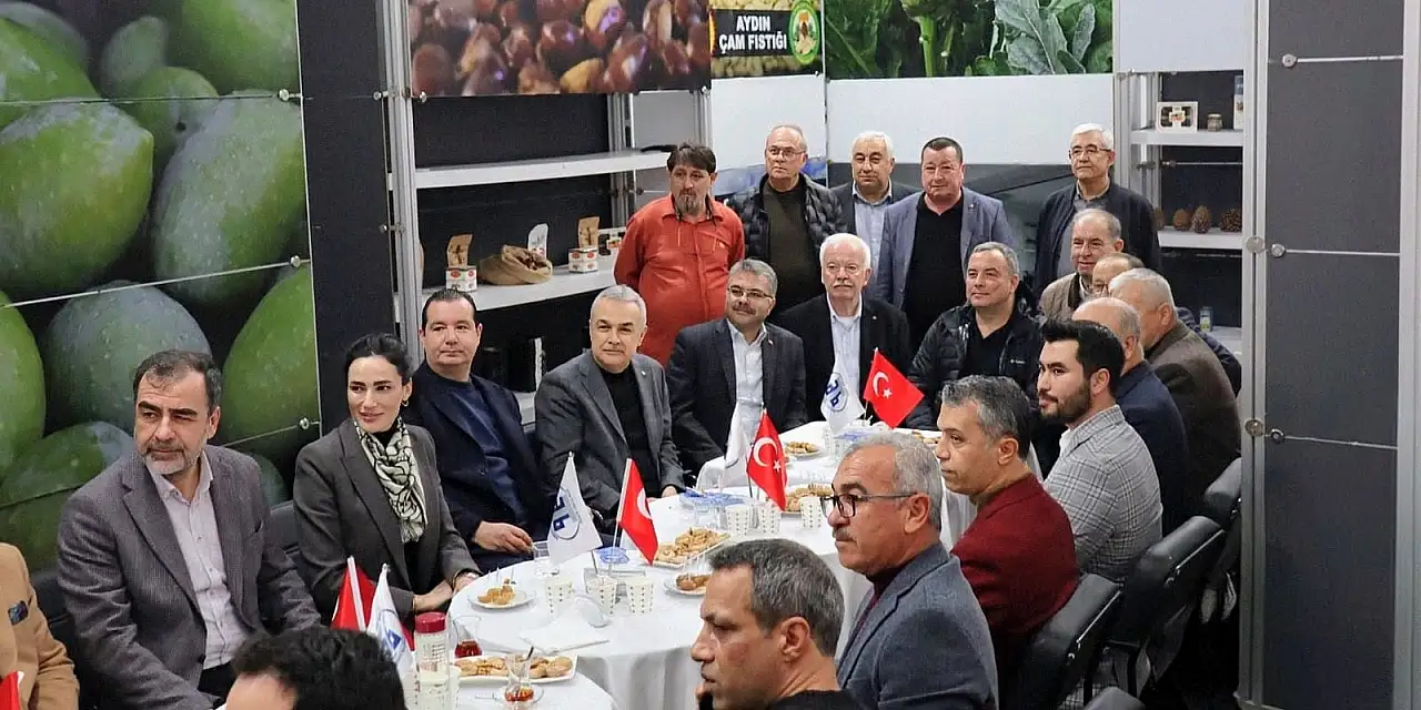 Ödemiş Ticaret Borsası, Aydın Tarım Fuarı'na katıldı