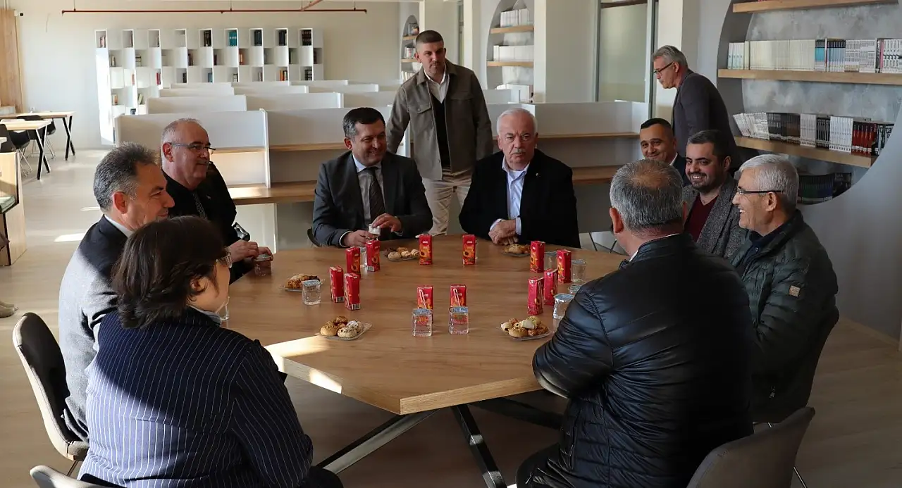 ÖDEMİŞ TİCARET BORSASI KÜTÜPHANESİ AÇILDI