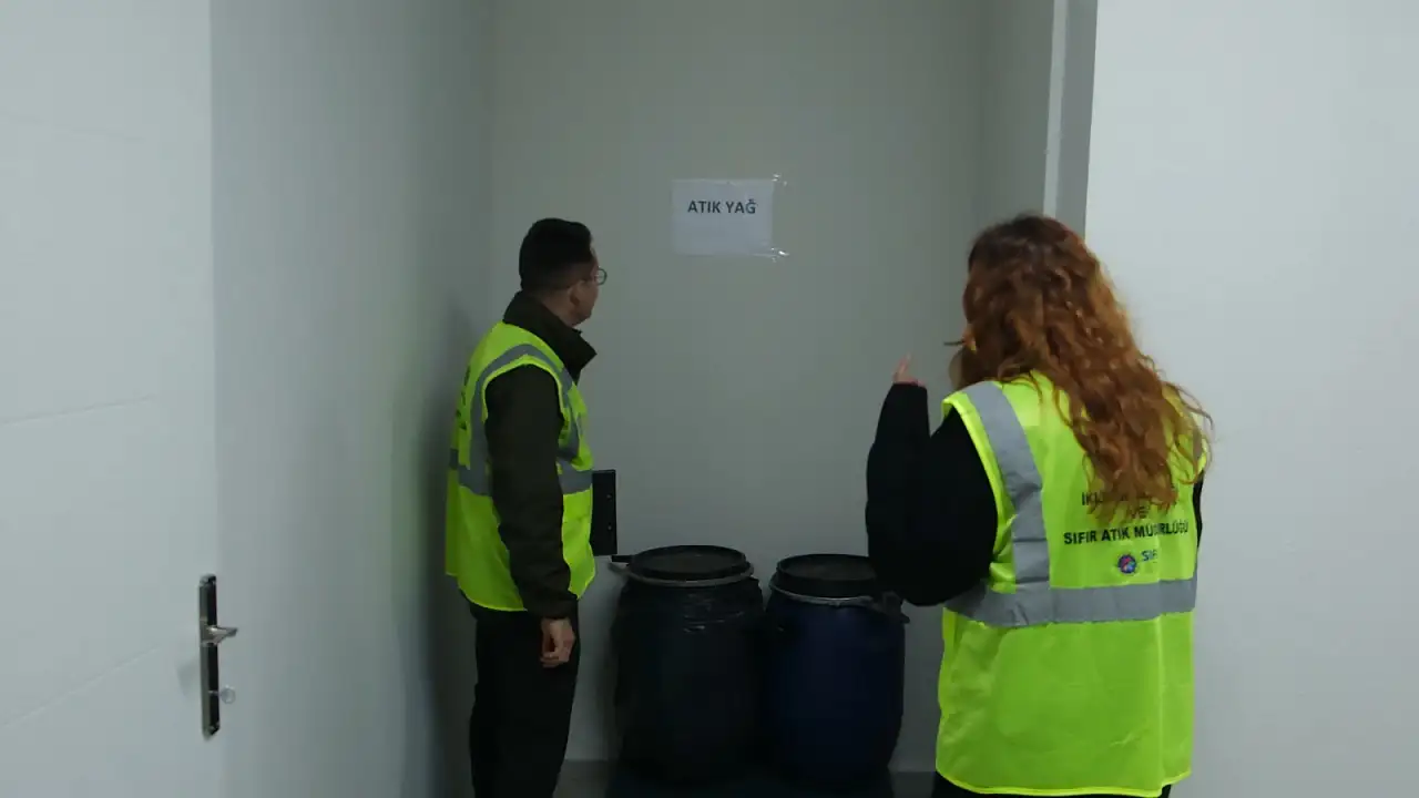 Tire Belediyesi'nden, işletmelere atık yağ denetimi ve bilgilendirmesi