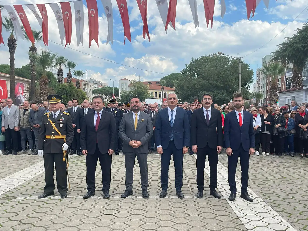 29 Ekim Cumhuriyet Bayramı Ödemiş'te Törenle Kutlandı
