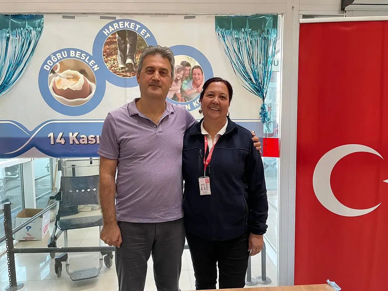 Ödemiş Devlet Hastanesi'nde Dünya Diyabet Günü Etkinliği