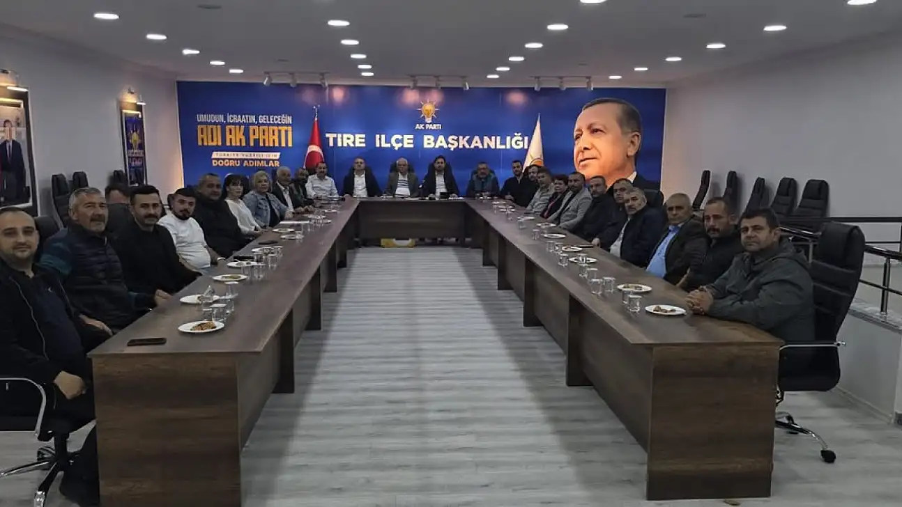 AK Parti Tire İlçe Teşkilatı ve MHP İş Birliğiyle Toplantı Gerçekleştirdi