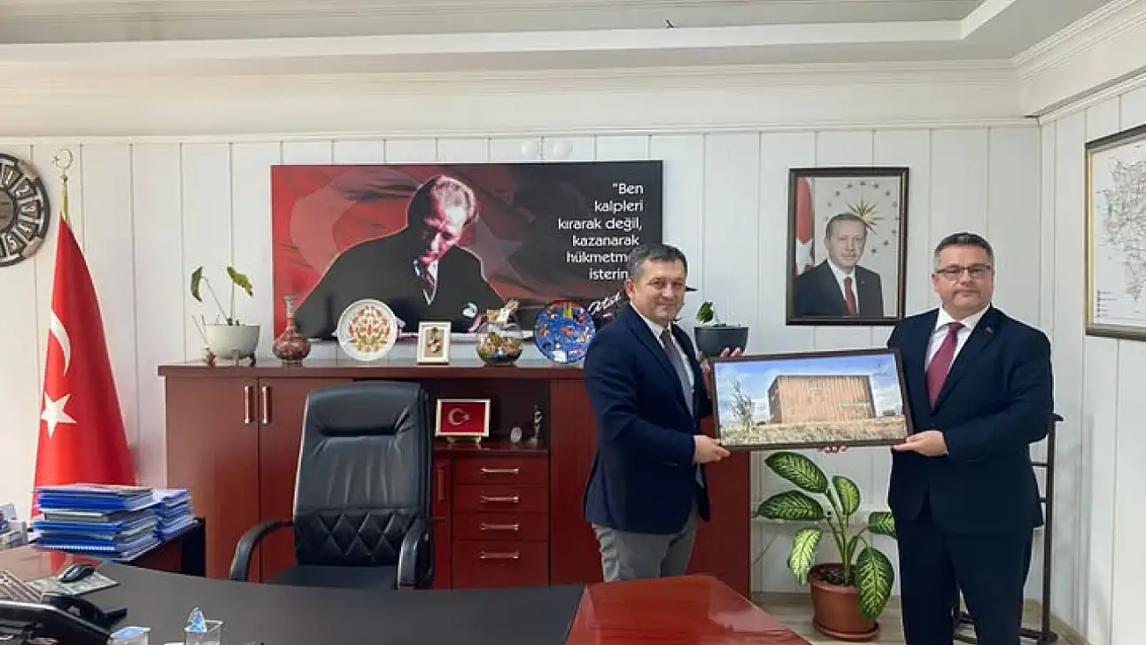 Birgi Tarihi Kent Alanı Yetkililerinden Kaymakam Erdoğan'a Ziyaret