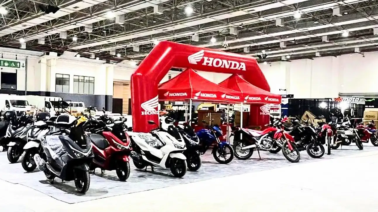 Honda Delikanlı, Motta Motorlu Taşıtlar Fuarı'nda Yerini Aldı