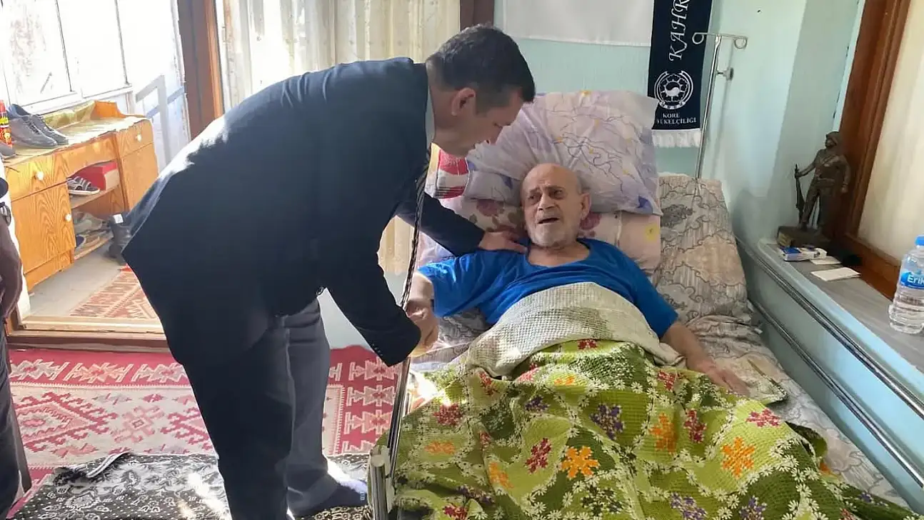 Kaymakam Erdoğan'dan Vefa Dolu Ziyaret: Kore Gazisi Nezir Amca'ya Saygı ve Şükran