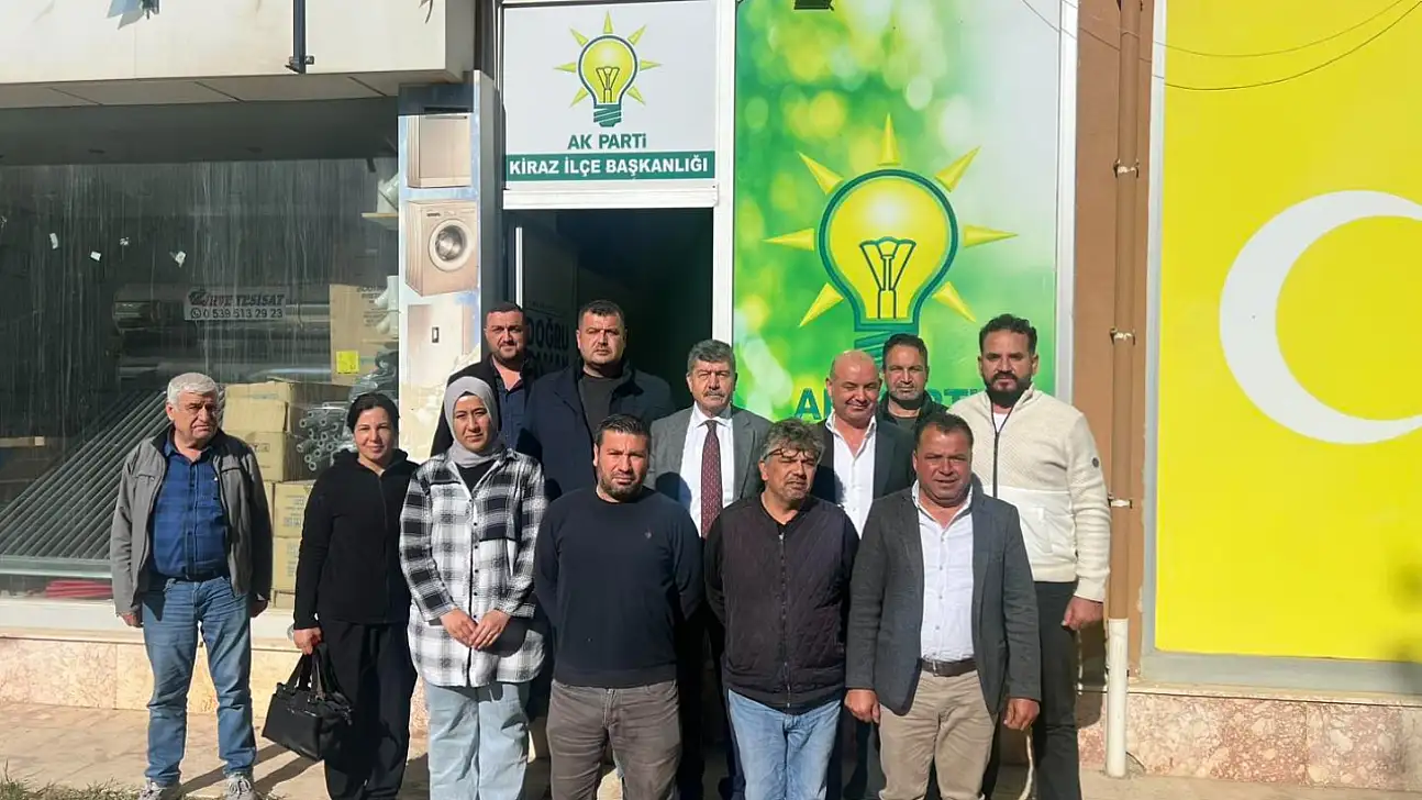 Kiraz AK Parti İlçe Başkanlığı'na Teşkilat Ziyareti