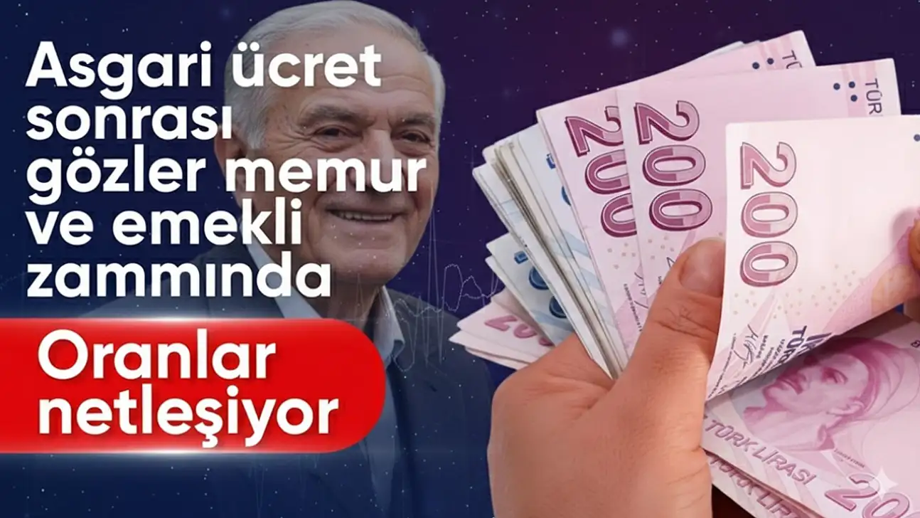 MEMUR VE EMEKLİ MAAŞ ZAMMI İÇİN GÖZLER ARALIK ENFLASYONUNDA