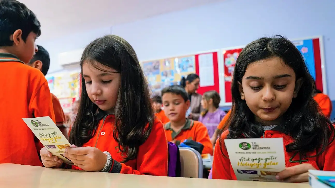 Tire Belediyesi'nden Öğrencilere Sıfır Atık Eğitimi