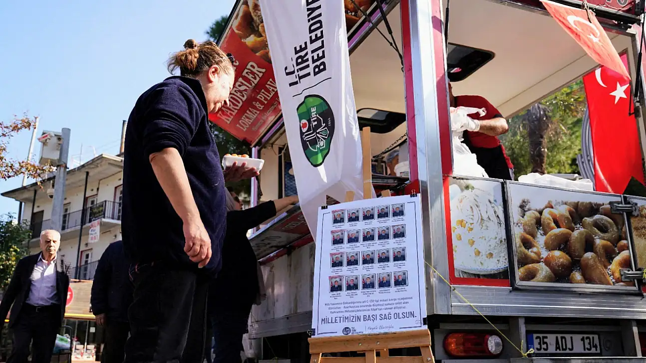 Tire Belediyesi'nden Şehitler İçin Lokma Hayrı