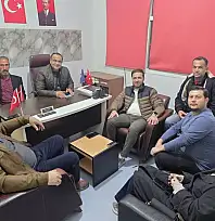 AK Parti Heyeti Beydağ ve Kiraz İlçelerinde Çalışmalarda Bulundu