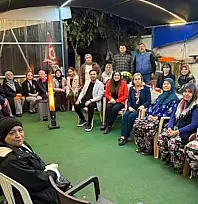 AK Parti İzmir Kadın Kolları İl Başkanı Emel Dalkıran Tire'de kadın çiftçilerle buluştu