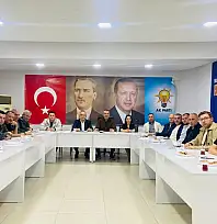 AK Parti Ödemiş İlçe Başkanlığı'nda Olağan Toplantı Yapıldı