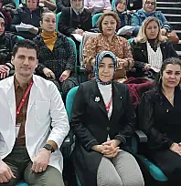 AK PARTİ ÖDEMİŞ KADIN KOLLARI'NDAN ERKEN TEŞHİS SEMİNERİNE KATILIM