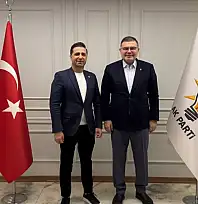 AK PARTİ TİRE İLÇE BAŞKANI UĞURLU, BİLAL SAYGILI'YI ZİYARET ETTİ