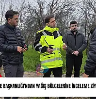AK Parti Tire İlçe Başkanlığı'ndan yağış bölgelerine inceleme ziyareti