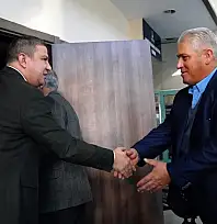 BAŞKAN OKUROĞLU KIRSAL MAHALLE MUHTARLARIYLA BULUŞTU