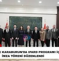 Beydağ ve Karaburun'da IPARD programı için imza töreni düzenlendi