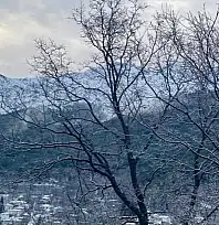 BOZDAĞ 2025'İN SON SABAHINA KARLA UYANDI