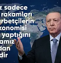 CUMHURBAŞKANI ERDOĞAN: 2024 TURİZM GELİRİNİN 10,3 MİLYAR DOLARI GURBETÇİLERDEN