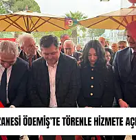 Deniz Eczanesi Ödemiş'te törenle hizmete açıldı