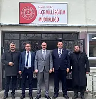 EĞİTİM SENDİKASINDAN KİRAZ'A ZİYARET