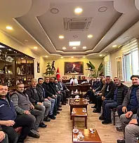 ERDEM DERYA'DAN BAŞKAN TURAN'A ZİYARET