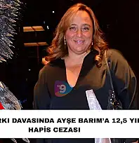 Gezi Parkı davasında Ayşe Barım'a 12,5 yıl hapis cezası