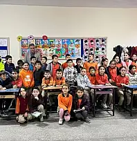 İĞDELİ İLKOKULU'NDA TRAFİK GÜVENLİĞİ EĞİTİMİ