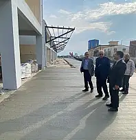 Kaymakam Erdoğan, Oto Galericiler Sitesi'nde İncelemelerde Bulundu