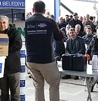 KİRAZ'DA BUZAĞI DESTEK KİTİ DAĞITIMI GERÇEKLEŞTİRİLDİ