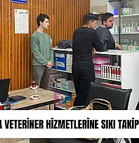 Kiraz'da veteriner hizmetlerine sıkı takip