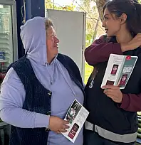 KİRAZ EMNİYET MÜDÜRÜ EŞREF ACAR'IN TALİMATIYLA PAZARDA ÖRNEK GÜVENLİK UYGULAMASI