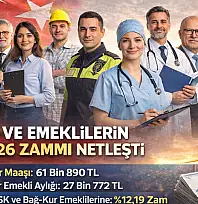 MEMUR VE EMEKLİLERİN OCAK 2026 ZAMMI NETLEŞTİ
