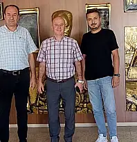 Müdür Serdar Ökay'dan Süleyman Öztürk'e Hayırlı Olsun Ziyareti