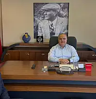 ÖDEMİŞ BELEDİYESİ ESKİ BAŞKANI MEHMET ERİŞ'TEN TİCARET ODASI'NA ZİYARET