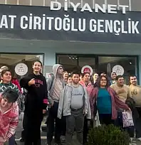 Ödemiş HEM Kursiyerleri Diyanet Gençlik Merkezi'nde Kahvaltıda Buluştu
