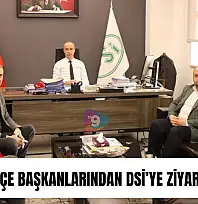 Ödemiş ilçe başkanlarından DSİ'ye ziyaret