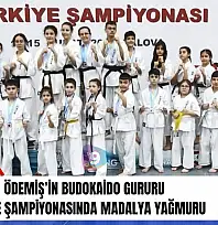 Ödemiş'in budokaido gururu: Türkiye şampiyonasında madalya yağmuru