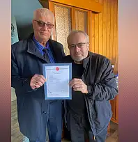 ÖDEMİŞ ŞOFÖRLER ODASI BAŞKANI TAHİR SİLAY GALERİCİLER SİTESİNİN YOLUNUN TAPUSUNU ALDI